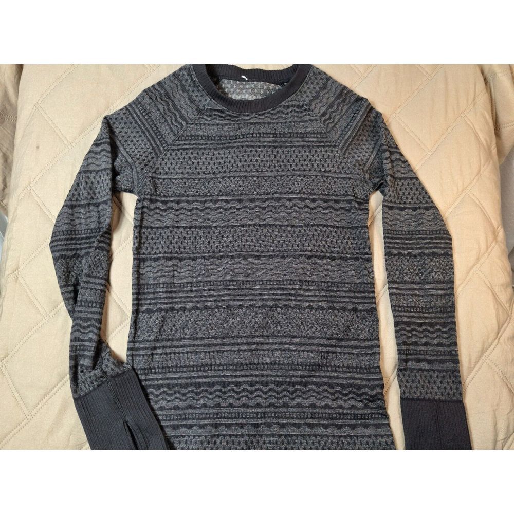 Lemon Gray Patterned Sweatshirt - Picture 2 of 6